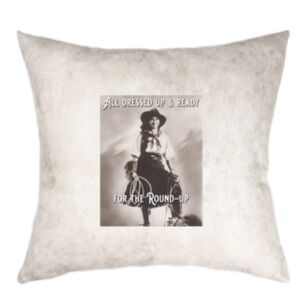 Round up girl pillow covers